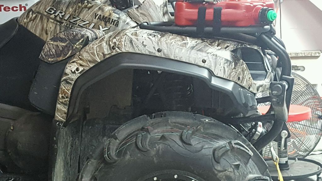 Fender flares Yamaha Grizzly ATV Forum