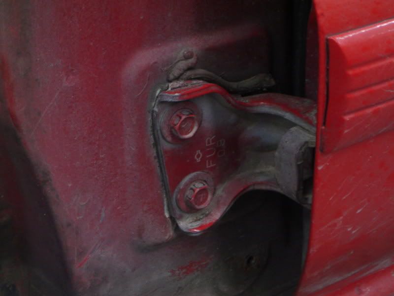 Cambio de bisagras de la puerta