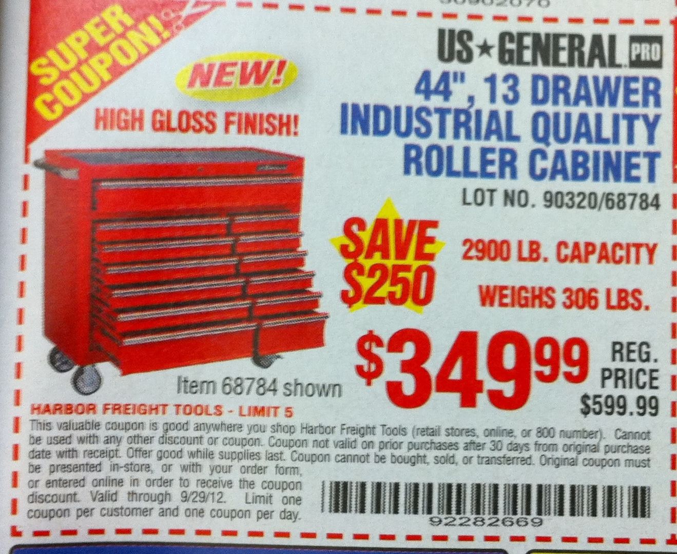 Harbor Freight 13 Drawer Tool Boxes 271 99 Archive Page 7