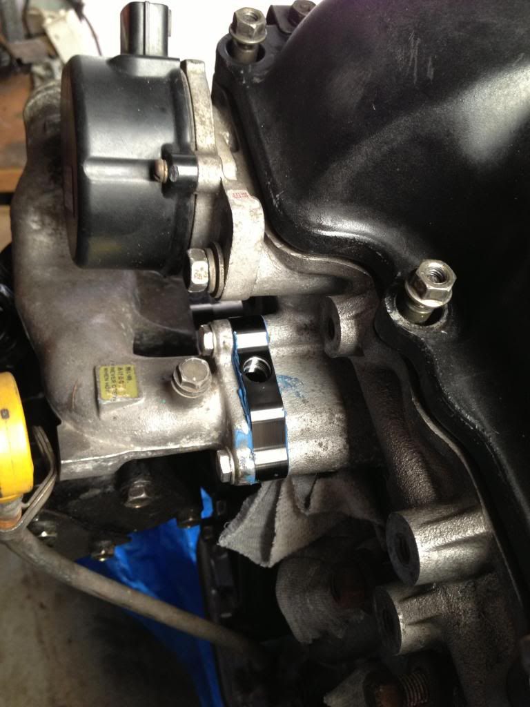 GkTech SR20 Coolant Neck Spacer / Coolant Temperature Sensor Solution