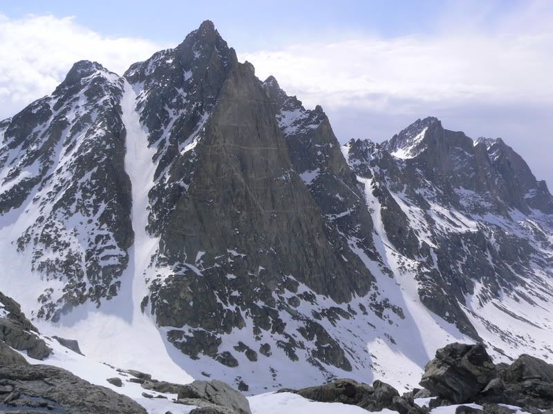 Northwest Couloir on Mount Helen