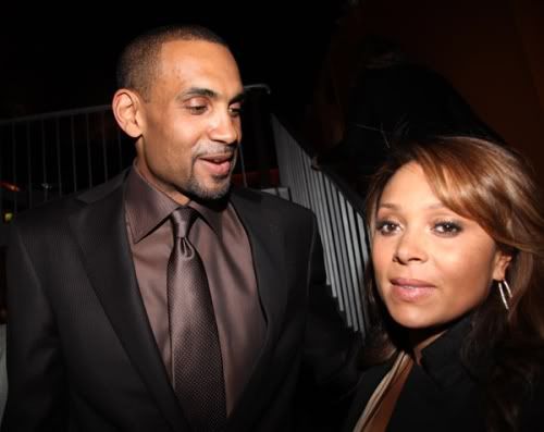 grant hill and tamia. COUPLE SPOTTING: Grant Hill And Tamia GET KISSEY At The Tribeca Film Festival