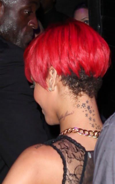 rihanna neck tattoo rated r. In other Rihanna news, her tattoo has caused quite a stir.