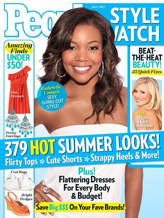 gabrielle union and dwyane wade 2011. Gabrielle Union covers the July 2011 issue of PEOPLE Magazine StyleWatch and