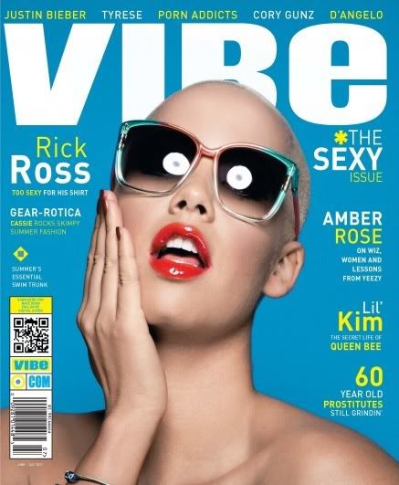 amber rose kanye break up. Amber Rose covers the quot;sexyquot;