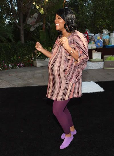 Omar and Keisha Epps' baby shower