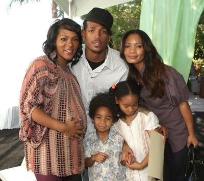 Marlon Wayans at Omar and Keisha Epps' baby shower