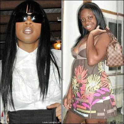 Remy Ma at courthouse