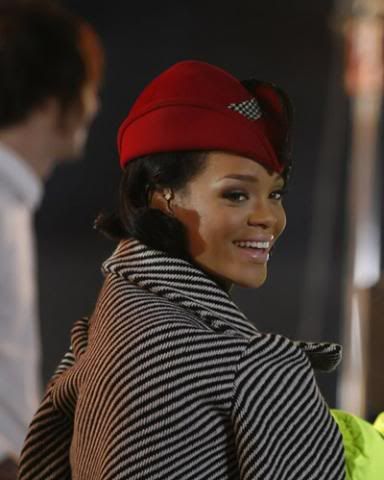 Rihanna performs in Scotland