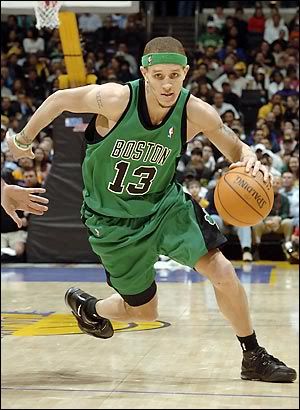 delonte west celtics jersey. During his Celtics homecoming