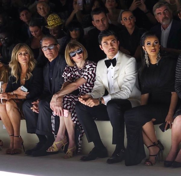 I spend so much money on Tom Ford sh*t - Cardi B Sit Front Row At Tom Ford SS19 show 