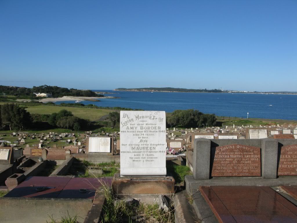 Amy Border - Botany Cemetery 1