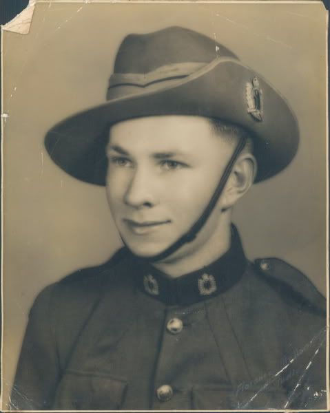 John Walter BORDER in uniform