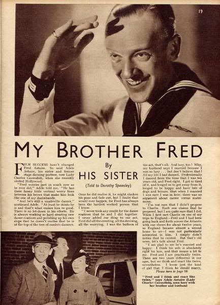 re: GREAT STUFF FROM OLD BROADWAY 2: FRED ASTAIRE