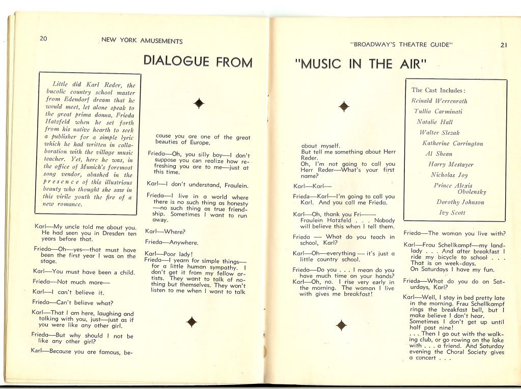 re: ANNOTATED BROADWAY OF THE 30s