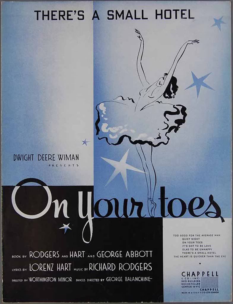 re: ON YOUR TOES 1936-1937 WITH PHOTOS