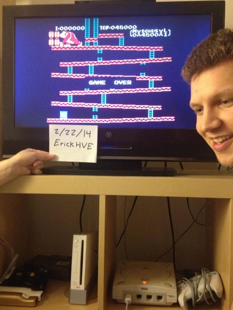ErickHVE: Donkey Kong (NES/Famicom Emulated) 48,000 points on 2014-02-23 10:37:18