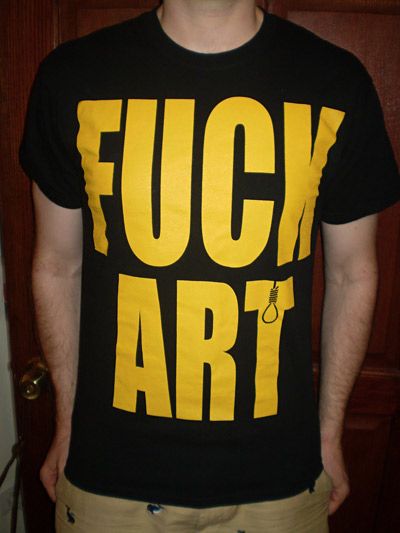 Fuck Art, дизайн майки Noose