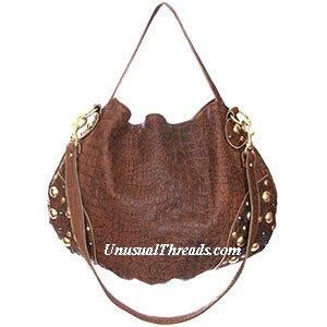 Free shipping on JJ Winters Hormback Leather handbag with fringe and studs Free shipping on JJ Winters Hormback Leather handbag with fringe and studs