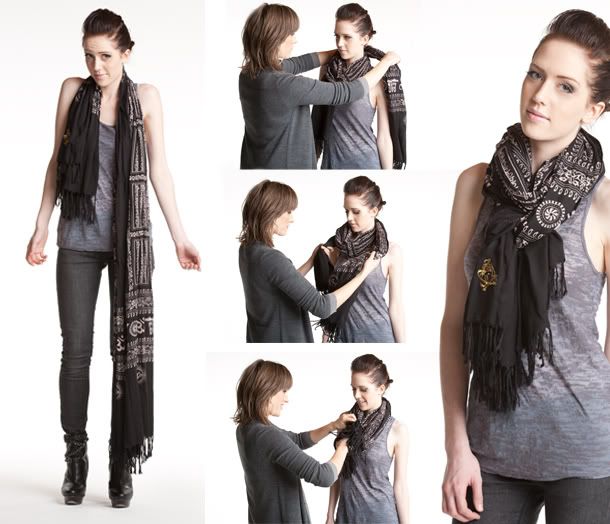 Ways To Wear A Scarf. how to wear a scarf,