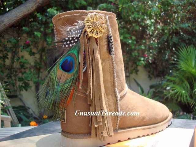 boots feathers