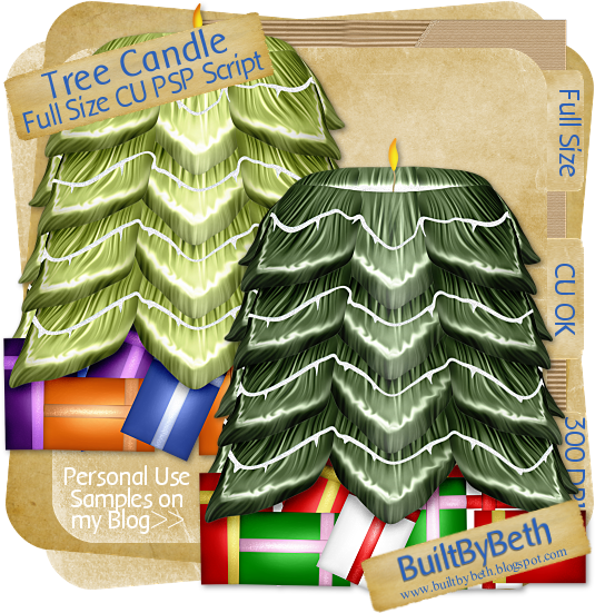http://builtbybeth.blogspot.com/2009/12/tree-candle-script-and-personal-use.html