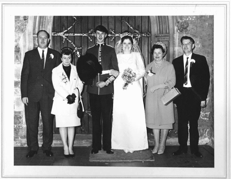 Mum and Dad with parents