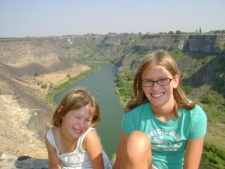 Family capers at the Snake River