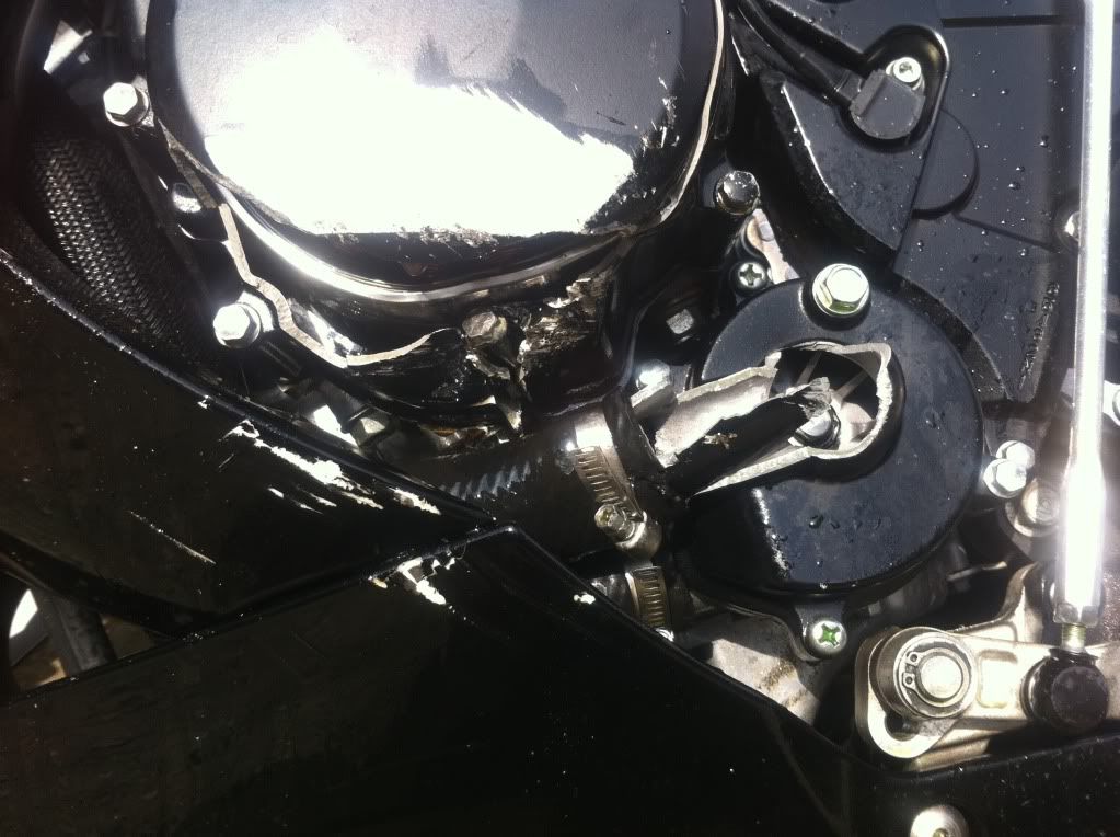 Oil leak from Water pump!?! PLZ HELP!! Suzuki GSXR Forum
