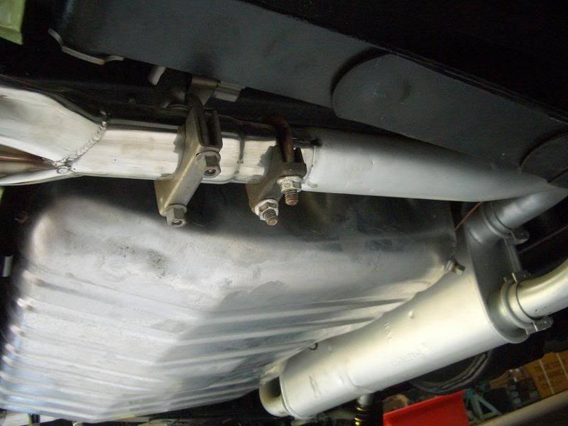 Enlighten me on exhaust hangers for a 67 dual exhaust tail pipe