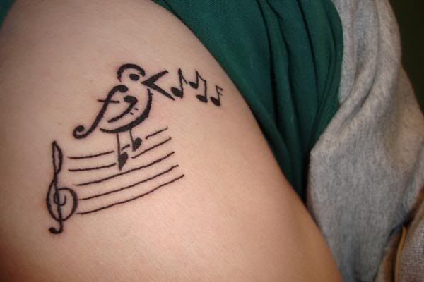 this is a picture of the tattoo i have. only this is a few months old and 