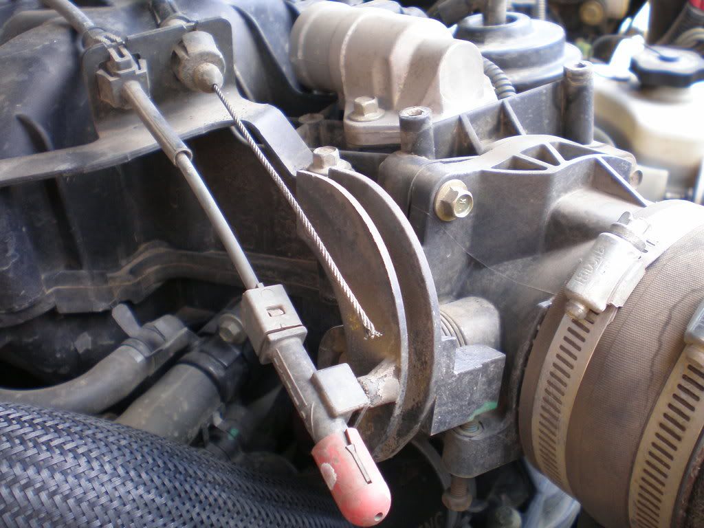 How do you remove the throttle cable? RangerForums The Ultimate Ford Ranger Resource