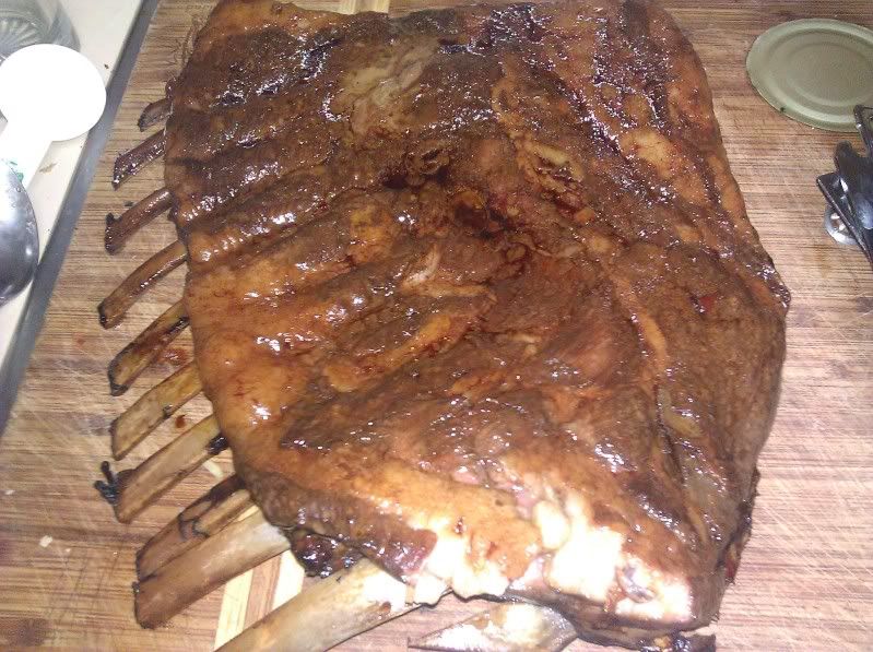 red cooked pork ribs