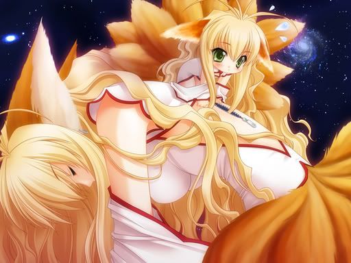 Multi-tailed Kitsune