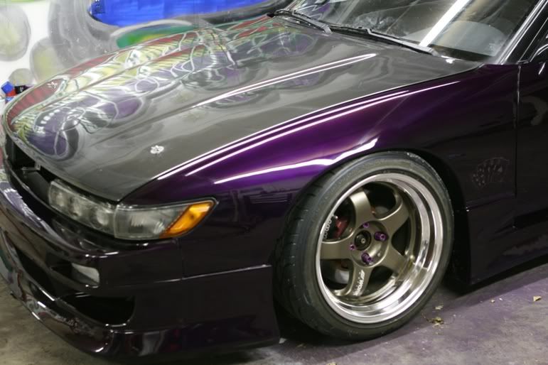Nissan purple paint code #9