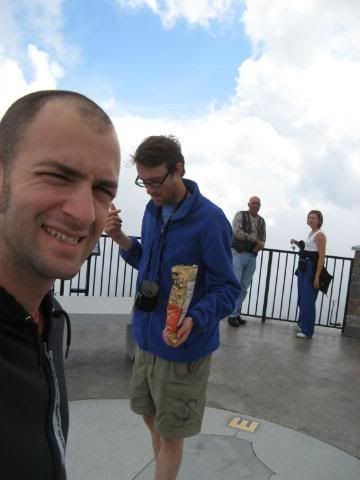 Eli adn Charlie on Mt. Mitchell