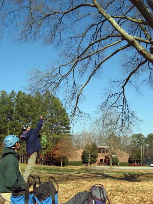 Peter throwing