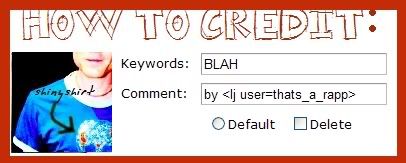 How to Credit