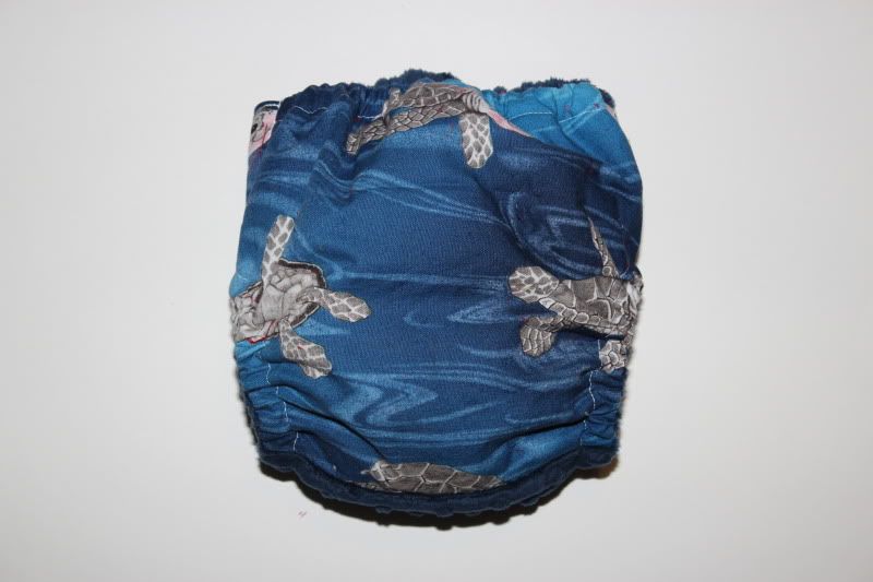 Swimming Sea Turtles 1/2 and 1/2 OS Pocket  
