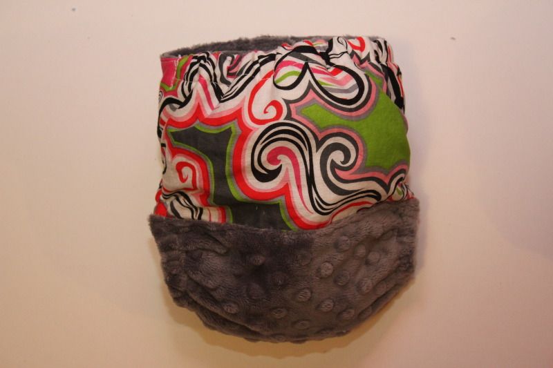 Swirly Butterfly 1/2 & 1/2 OS Pocket