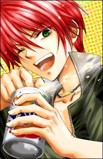 Appearance: (Zero has incredibly bright red hair, he dyed it when he was a 