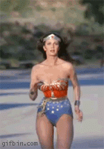 Wonder Woman photo: Wonder Woman Running Wonderwomanrun.gif