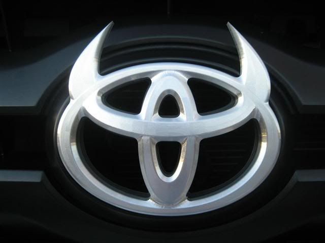 devil toyota badge #6