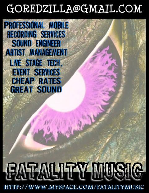 Fatality Music Official MYSPACE