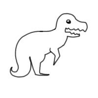 T-Rex Outline