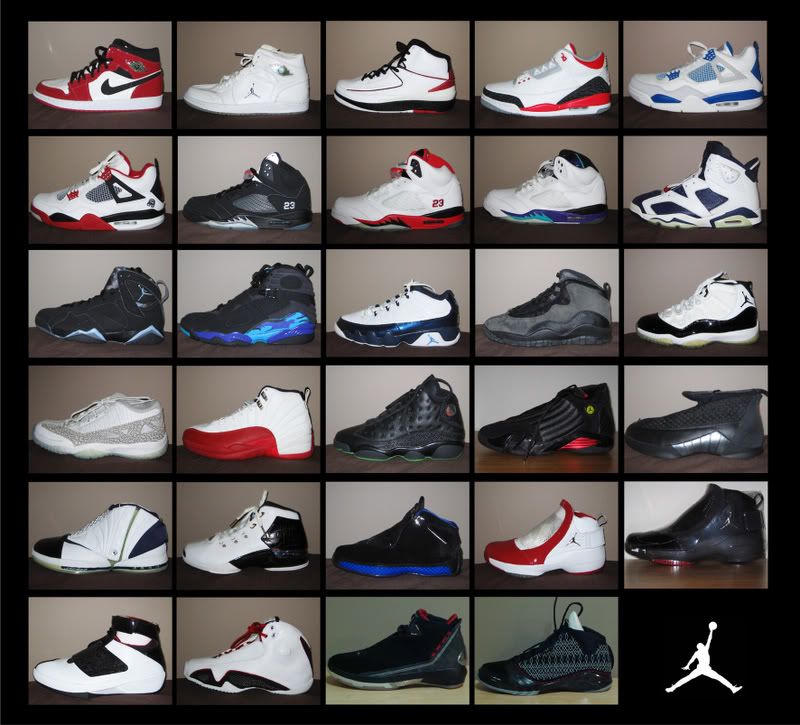 nike air jordan collection