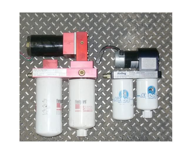 Airdog vs FASS comparison pics and installed pics. Diesel Place