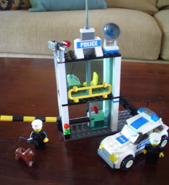 lego city cars. #7236 Police Car