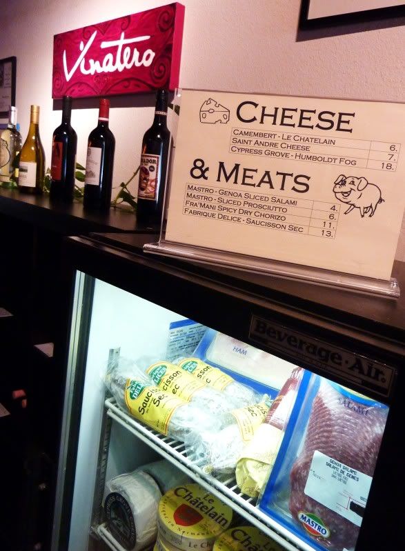 Cheese & Meat at Vinatero