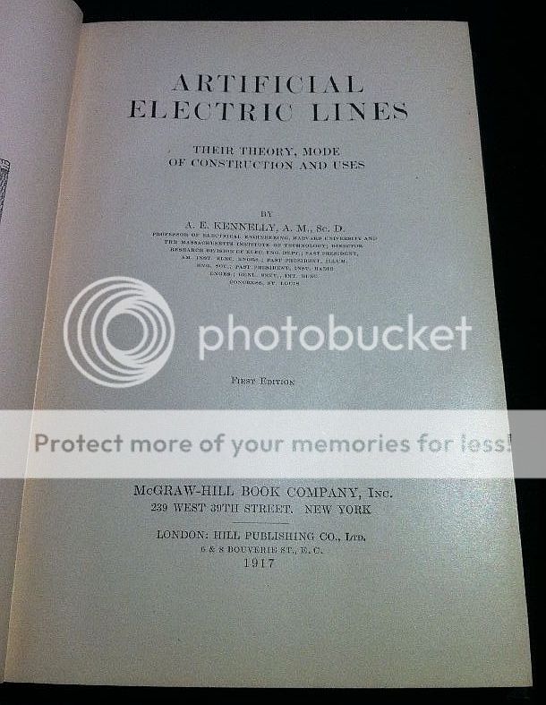 1917 ARTIFICIAL ELECTRICITY LINES Book ELECTRIC CHAIR INVENTOR 1st 